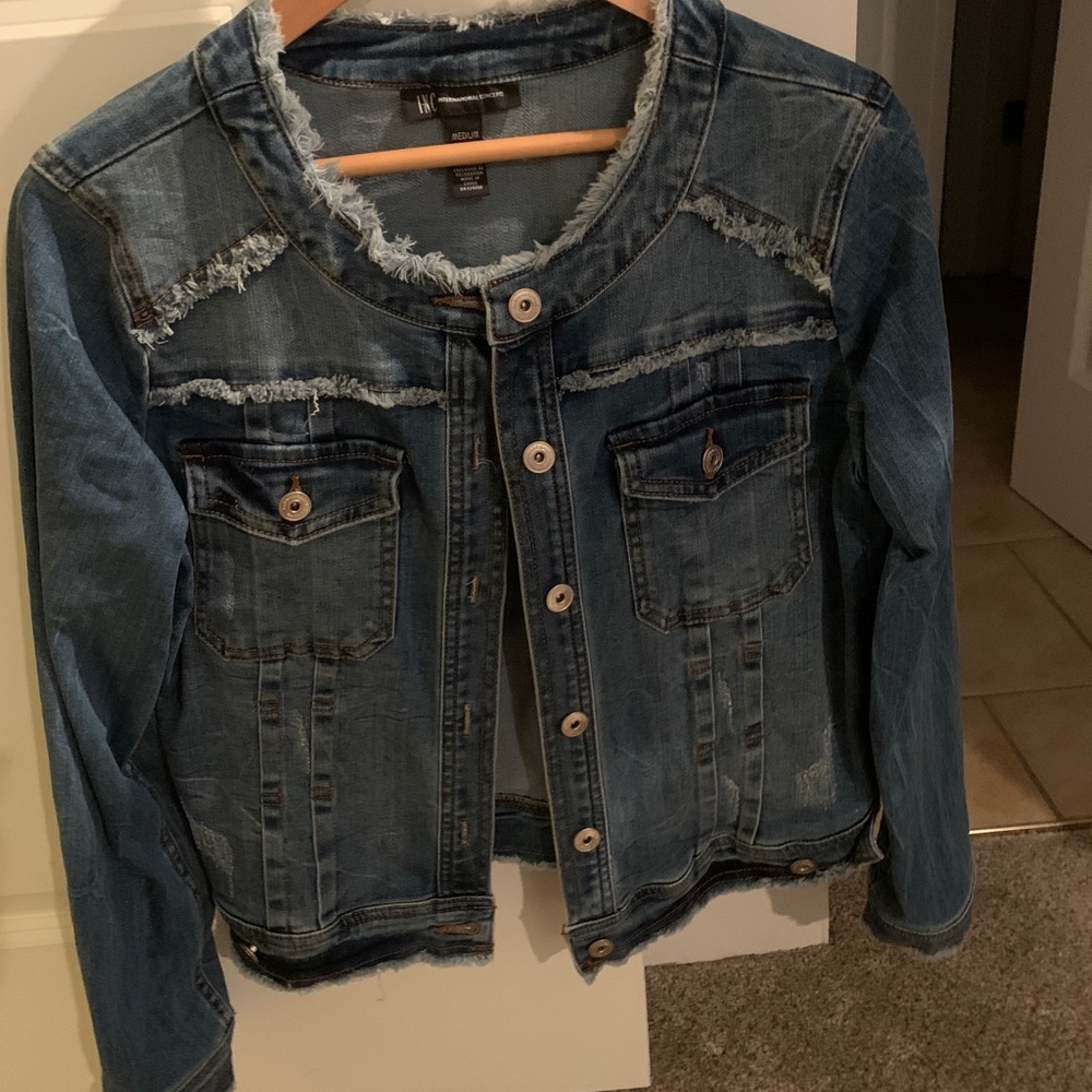 INC international concepts Jean jacket